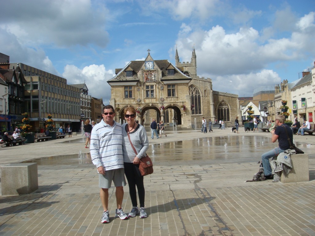 The Town Square, Peterborough, England.  2011