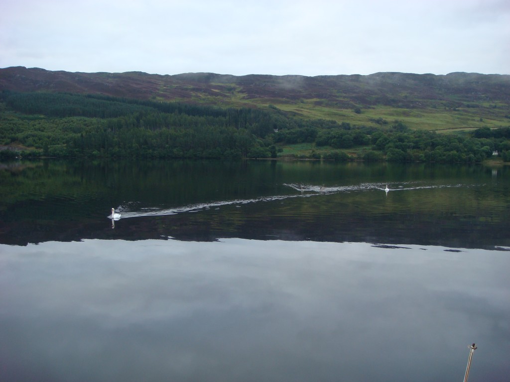 Morning on Loch Ness, Scotland.  2011