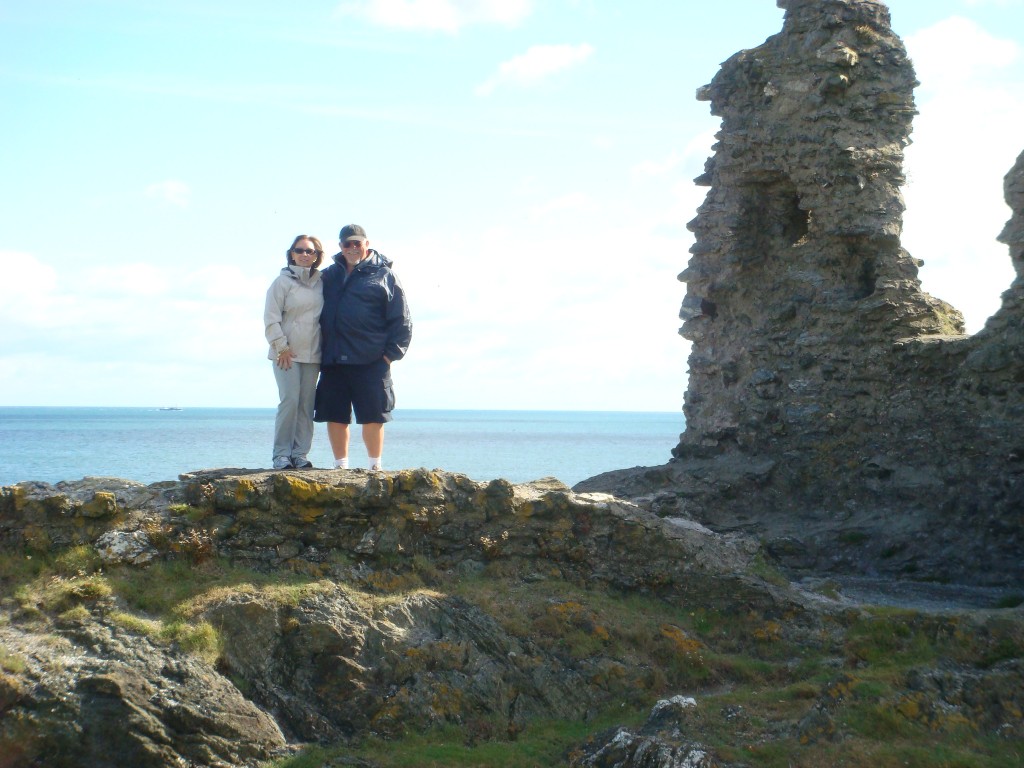 Dave and Jenny, The Black Castle, Wicklow, Ireland.  2011