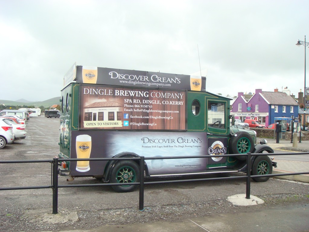 Mobile Billboard, Dingle, Ireland.  2011