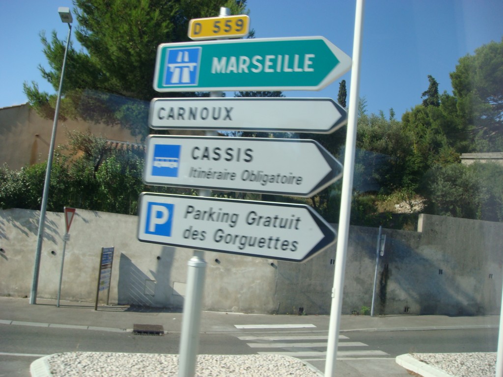 On the road to Cassis, France.  2011