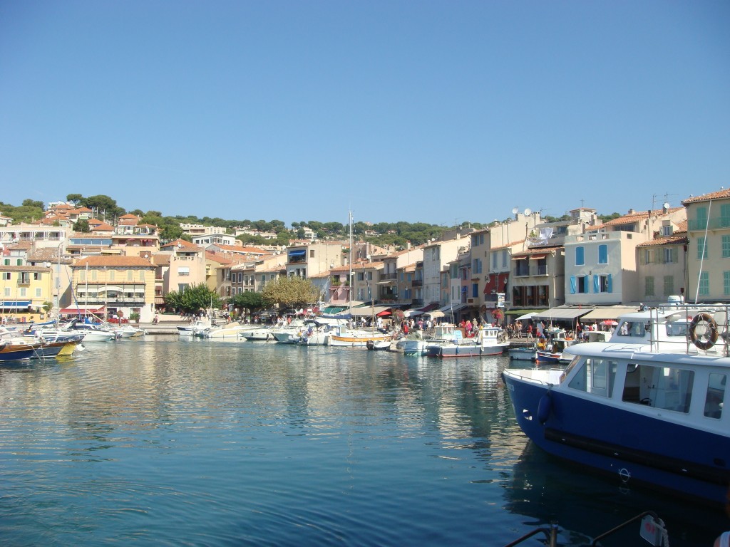 Cassis Harbour and waterfront, France.  2011
