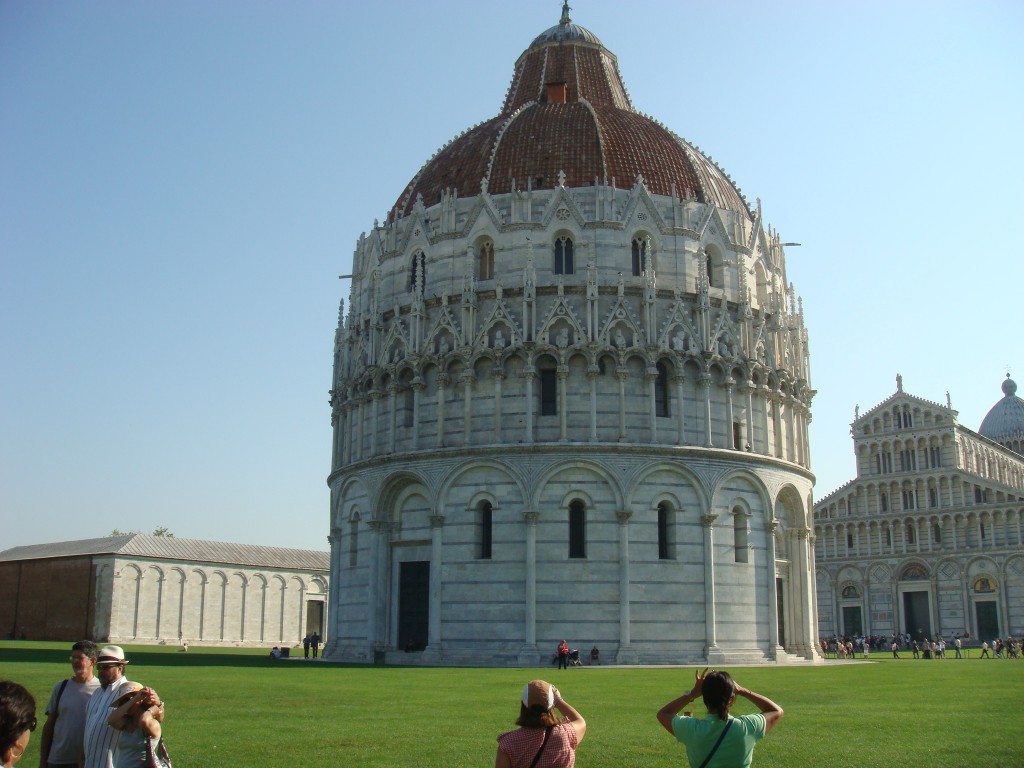 Baptistry of Pisa, Italy.  2011