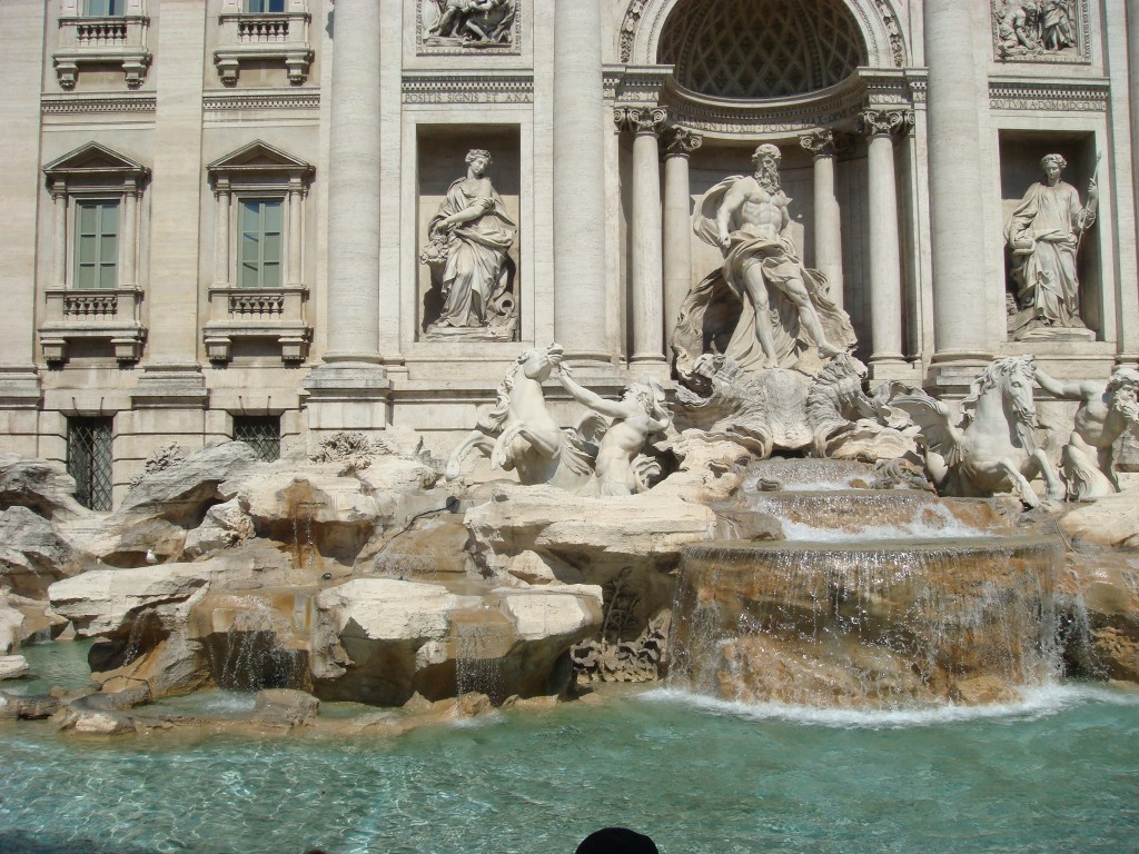 The Trevi Fountain, Rome, Italy.  2011