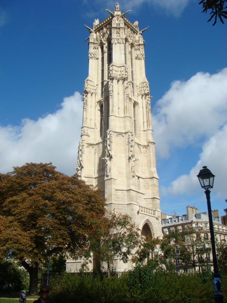 Tower of Saint-Jacques, Paris, France.  2011