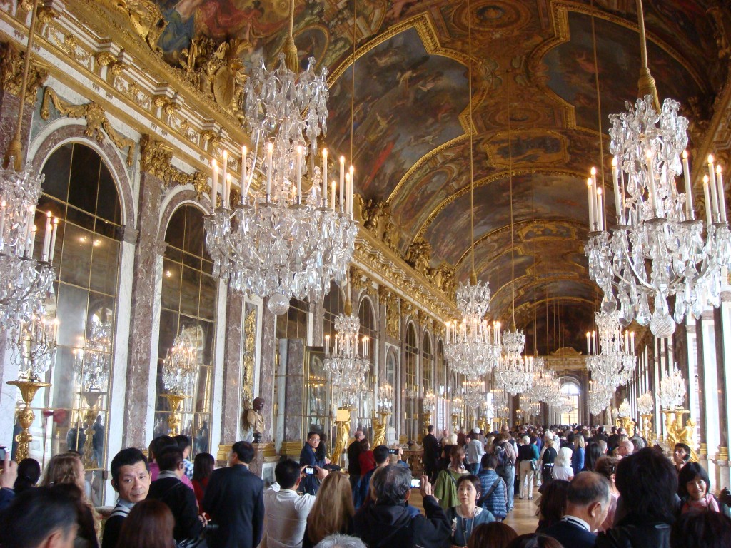 The Hall of Mirrors, Versailles, France. 2011