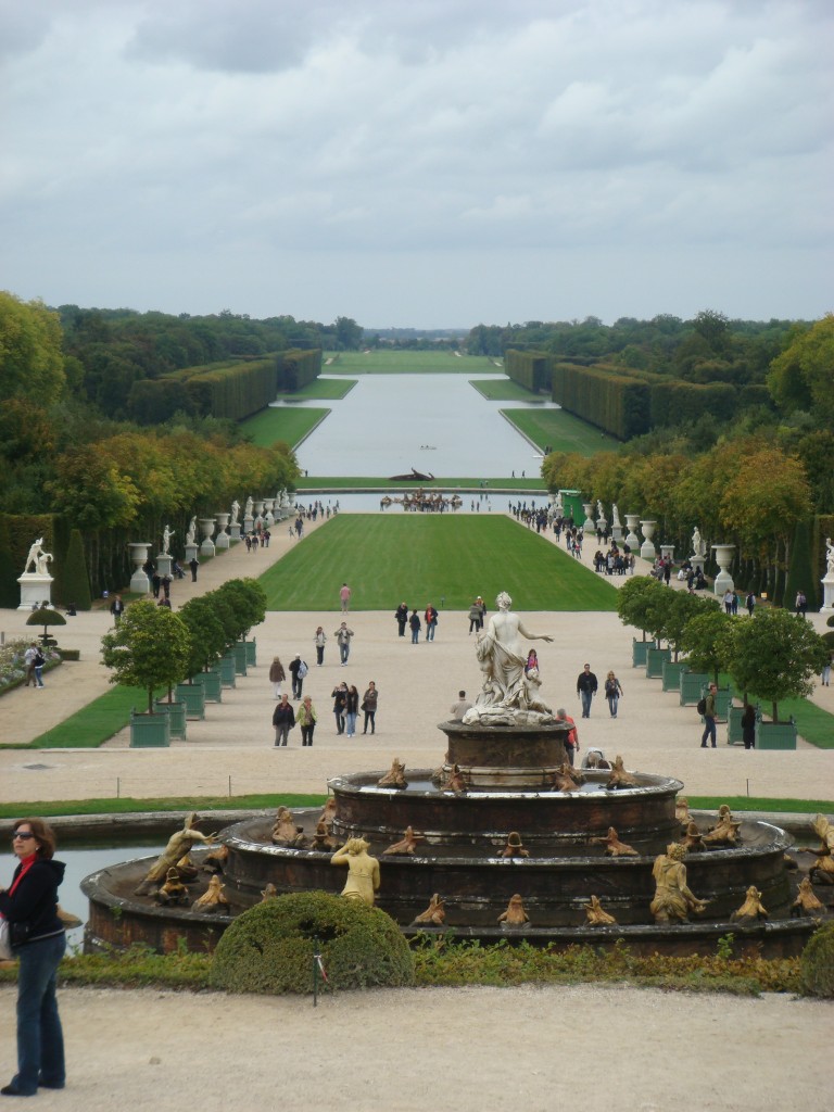 The gardens of Versailles, France.  2011