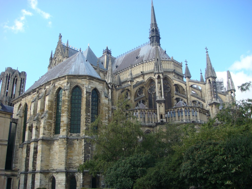 Notre Dame of Reims, France.  2011