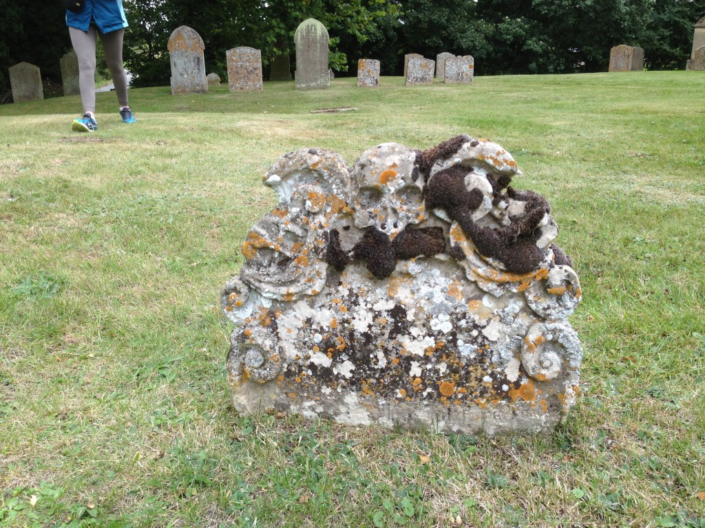 Headstone, Great Thurlow, England.  2013