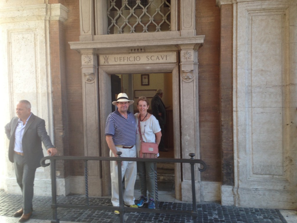 The Scavi Tour, The Vatican City.  2013