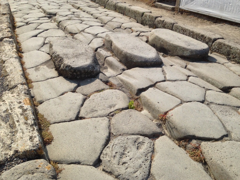 Pompeii Streets, Italy.  2013