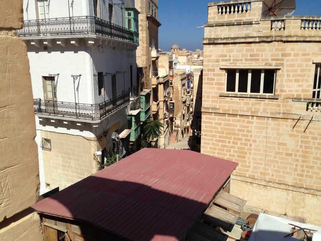 Backs streets of Valetta, Malta.  2013