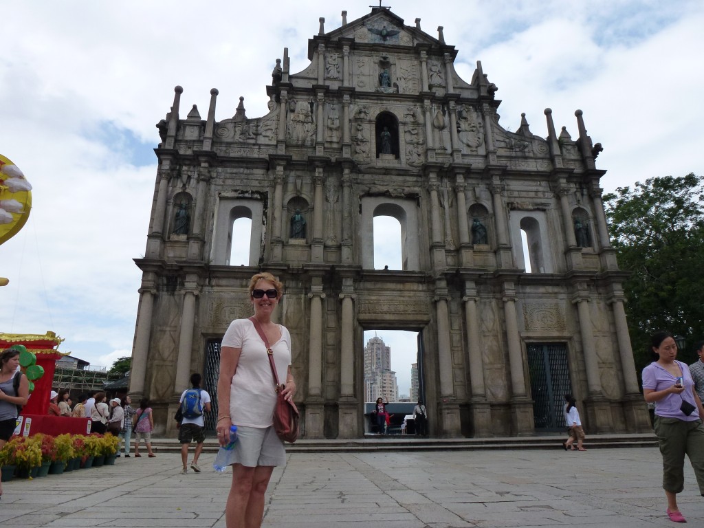 Ruin of a Portugal Church, Macau.  2011