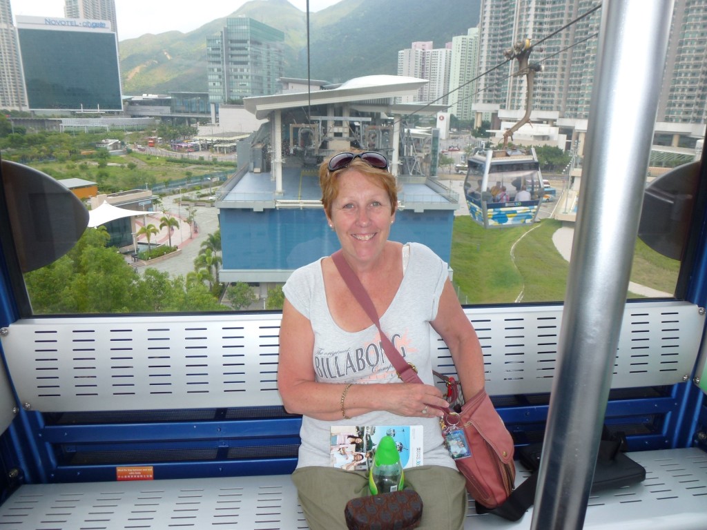 On the Gondola, Lantau Island, Hong Kong.  2011