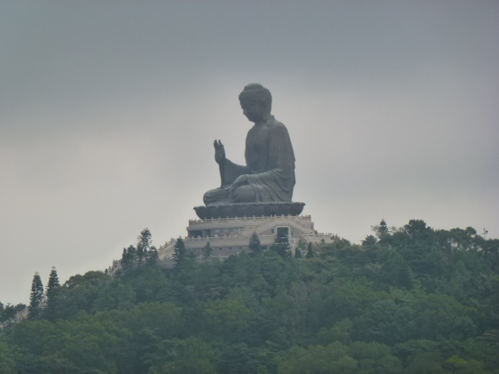 The Giant Budda, Lantau Island, Hong Kong.  2011
