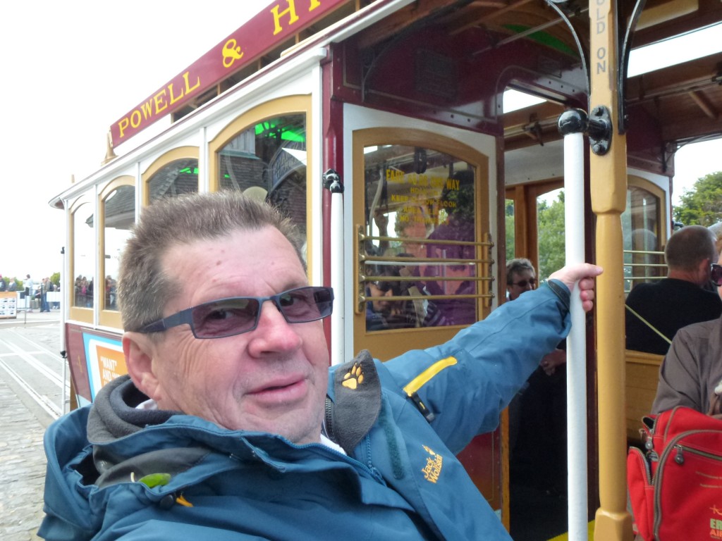 I love the cable cars, great vibe and view, San Francisco.  2012