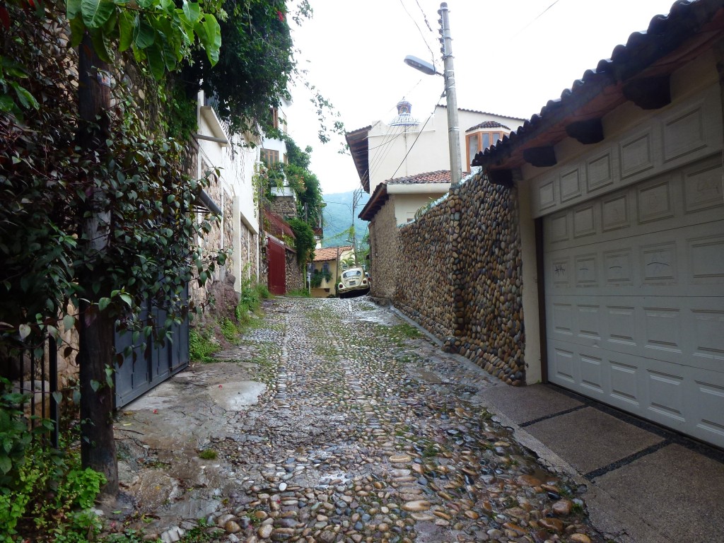 Backstreet of Puerto Vallarta, Mexico.  2012