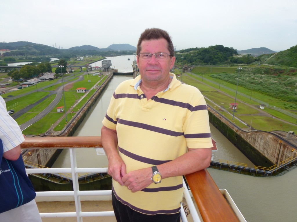 Michael and the Panama Canal. 2012