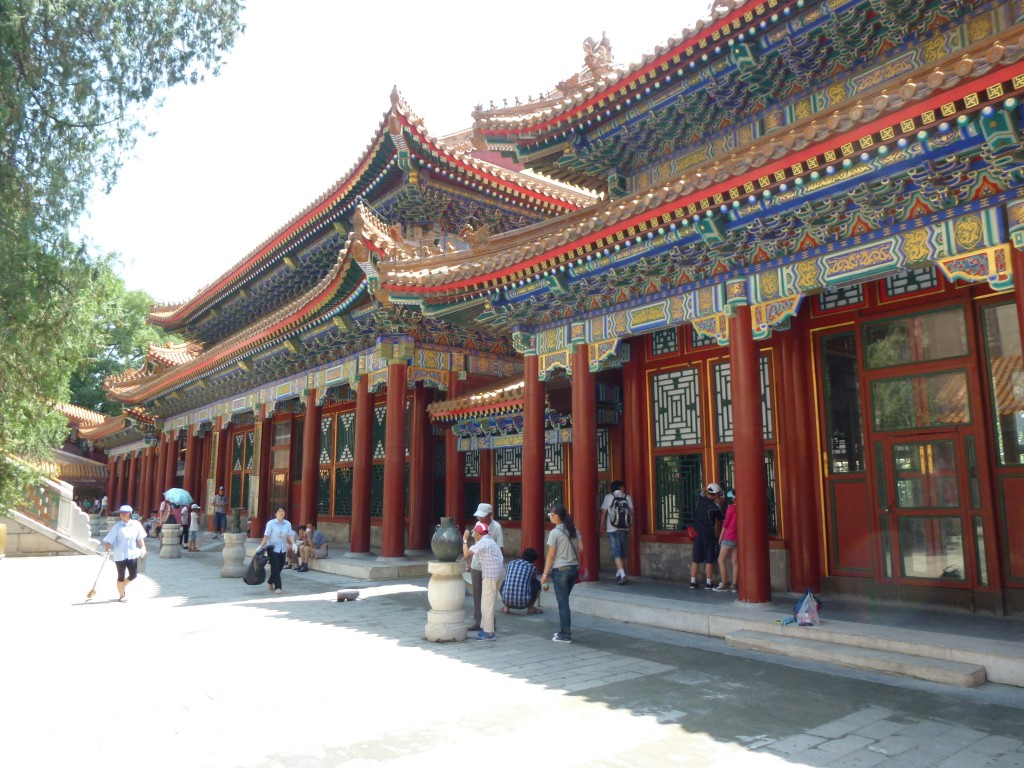 Entering the Summer Palace, Beijing.  2013