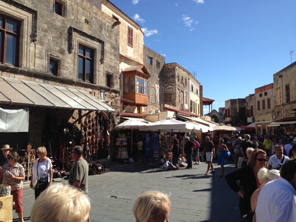 The Markets, The Old City, Rhodes, Greece.  2013