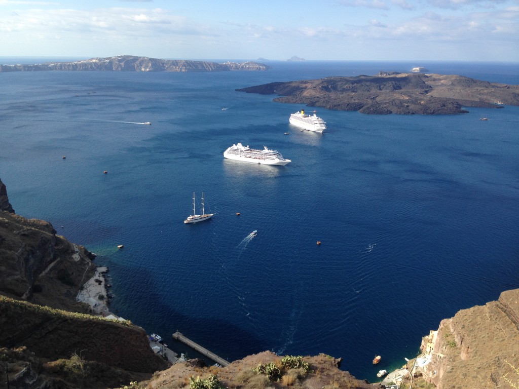 Santorini, The Greek Islands.  2013