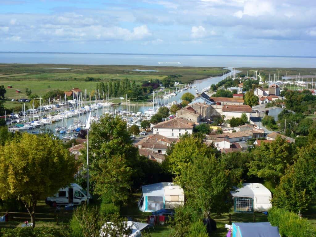 The Port of Mertagne-s-Gironde, France.  2014