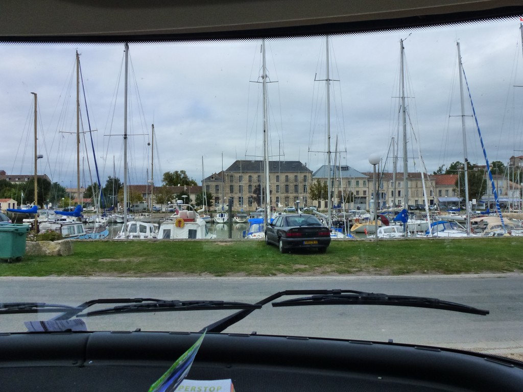 Looks pretty good from the pilots chair in the Hymer, Mortagne-s-Gironde, France.  2014