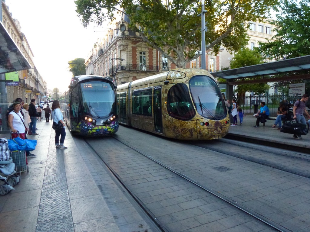 The public transport in Montpellier and France in general is so good.  2014