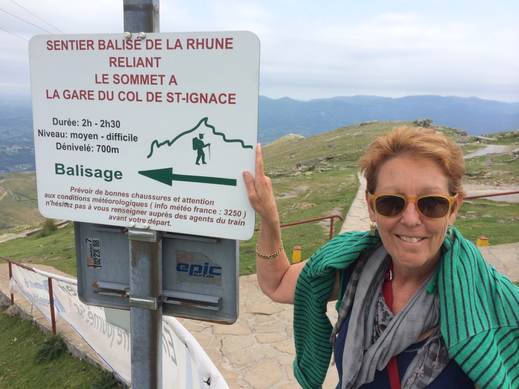 Sign should say very steep and rocky !  France. 2014