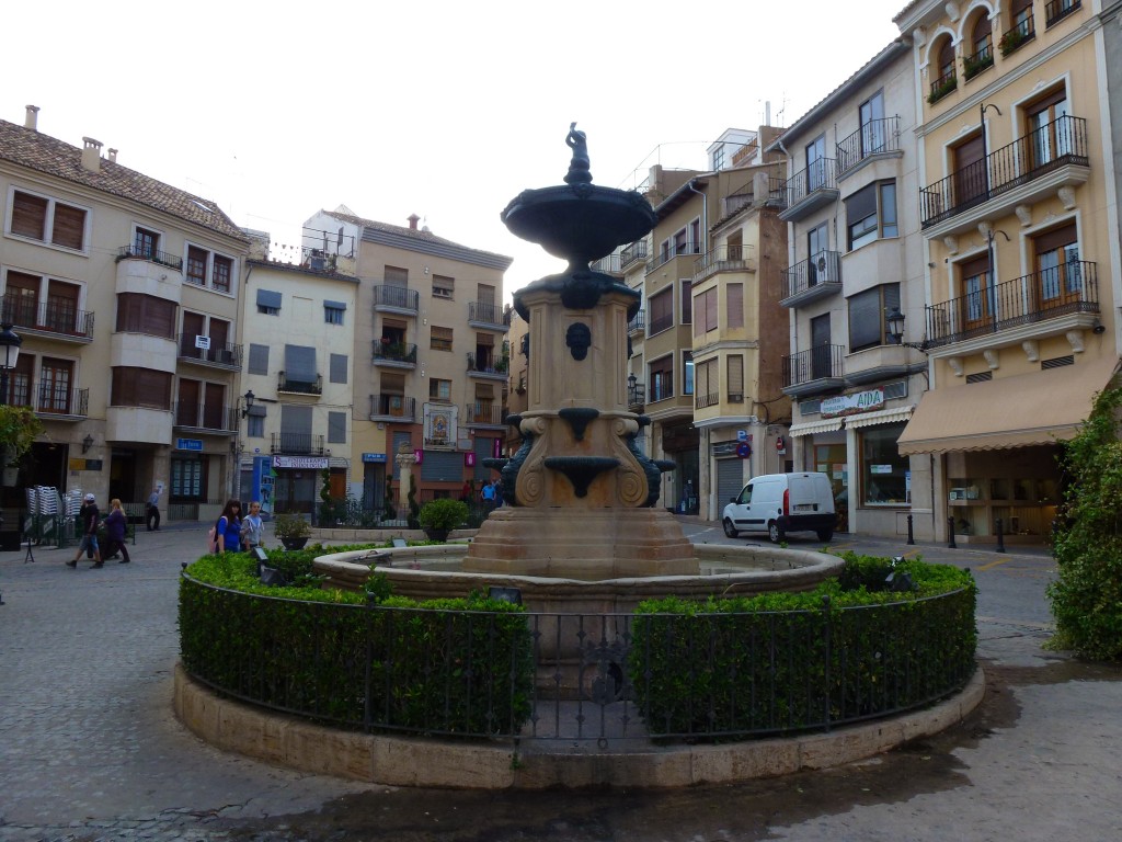 The village square, Segorbe, Spain.  2014