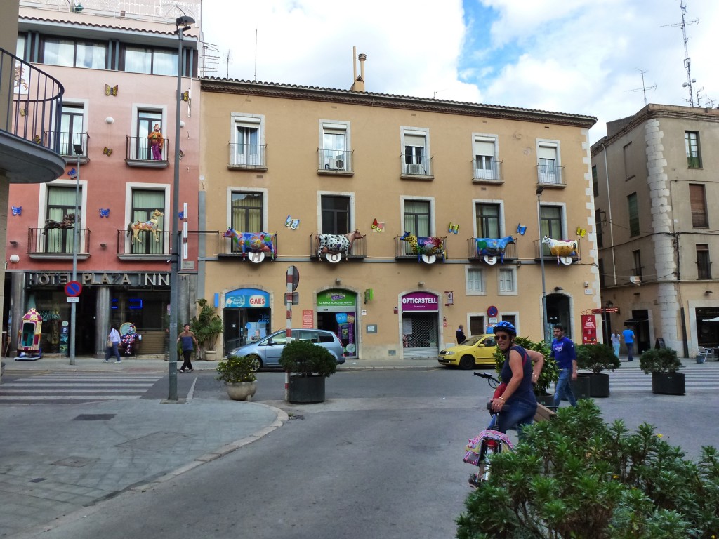 Streetscape, Figueres, Spain.  2014