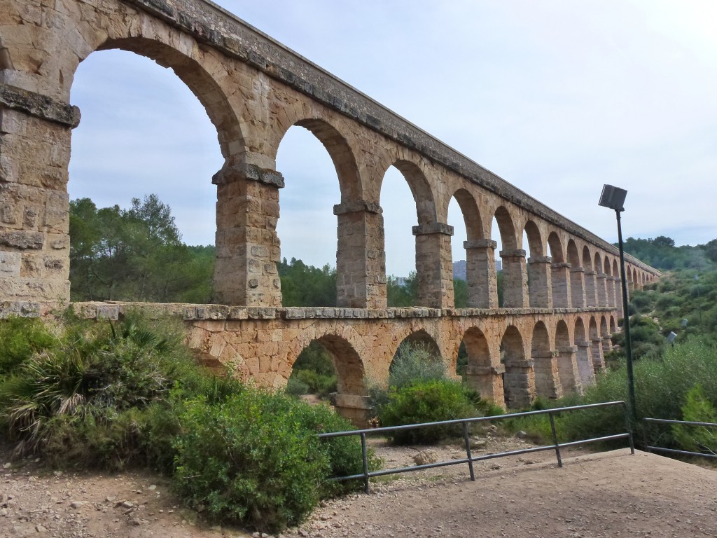 The Roman Aquaducte, Tarragona, Spain.  2014