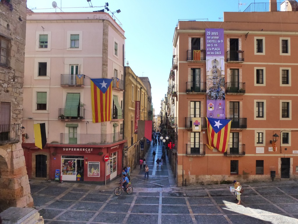 The beautiful streetscapes of Tarragona, Spain.  2014