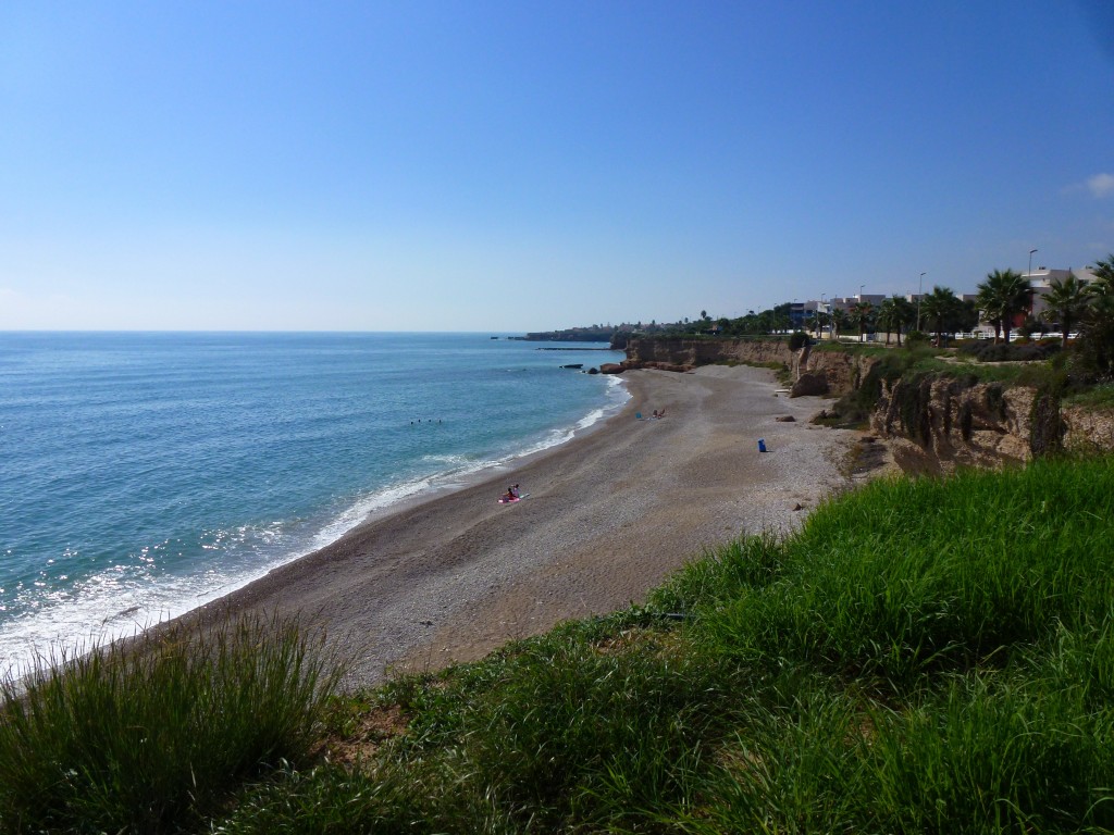 Our beach in Vinaros, Spain.  2014