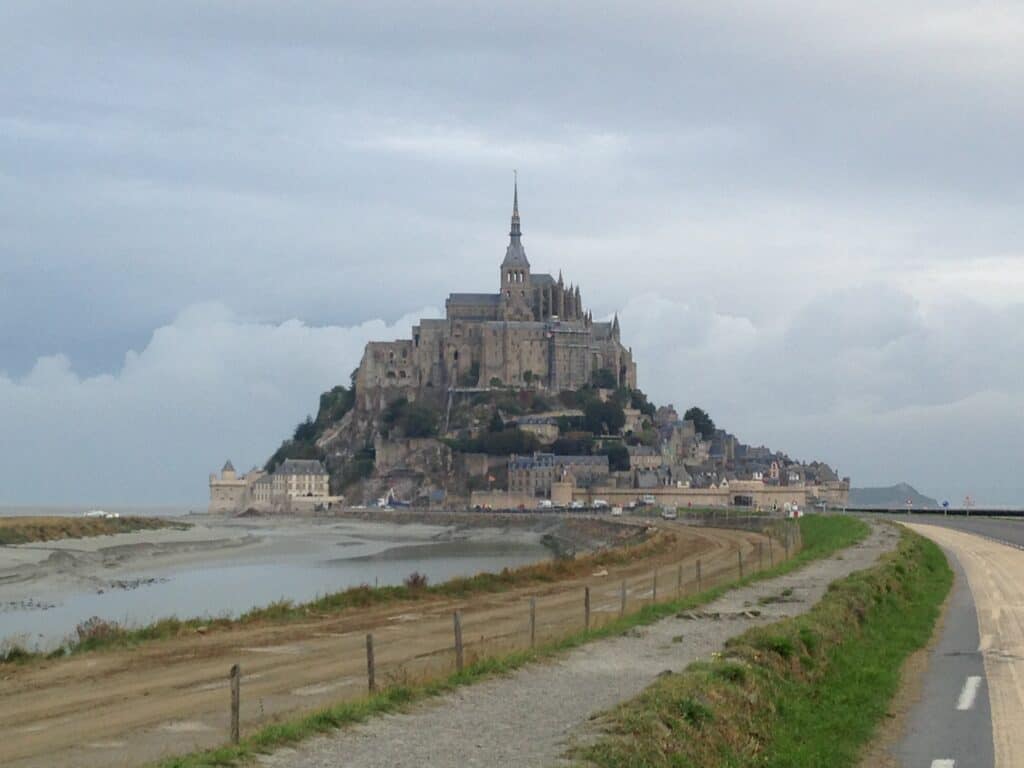 Mont Saint Michel, striking even from a distance
