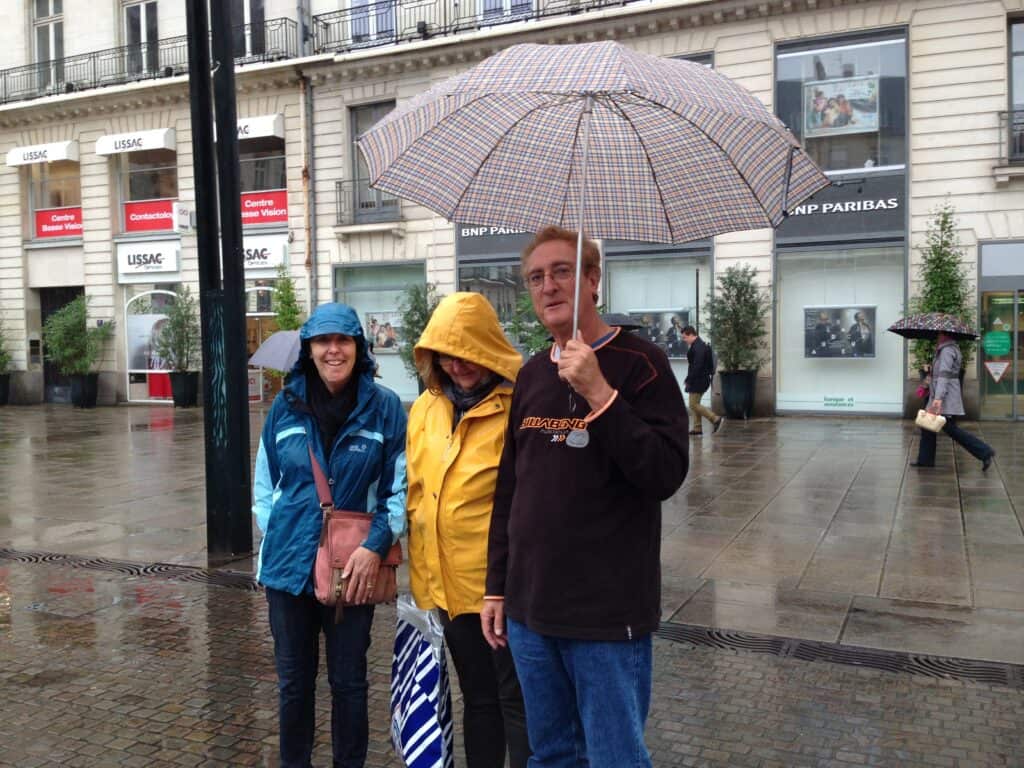 Singing in the rain, Nantes