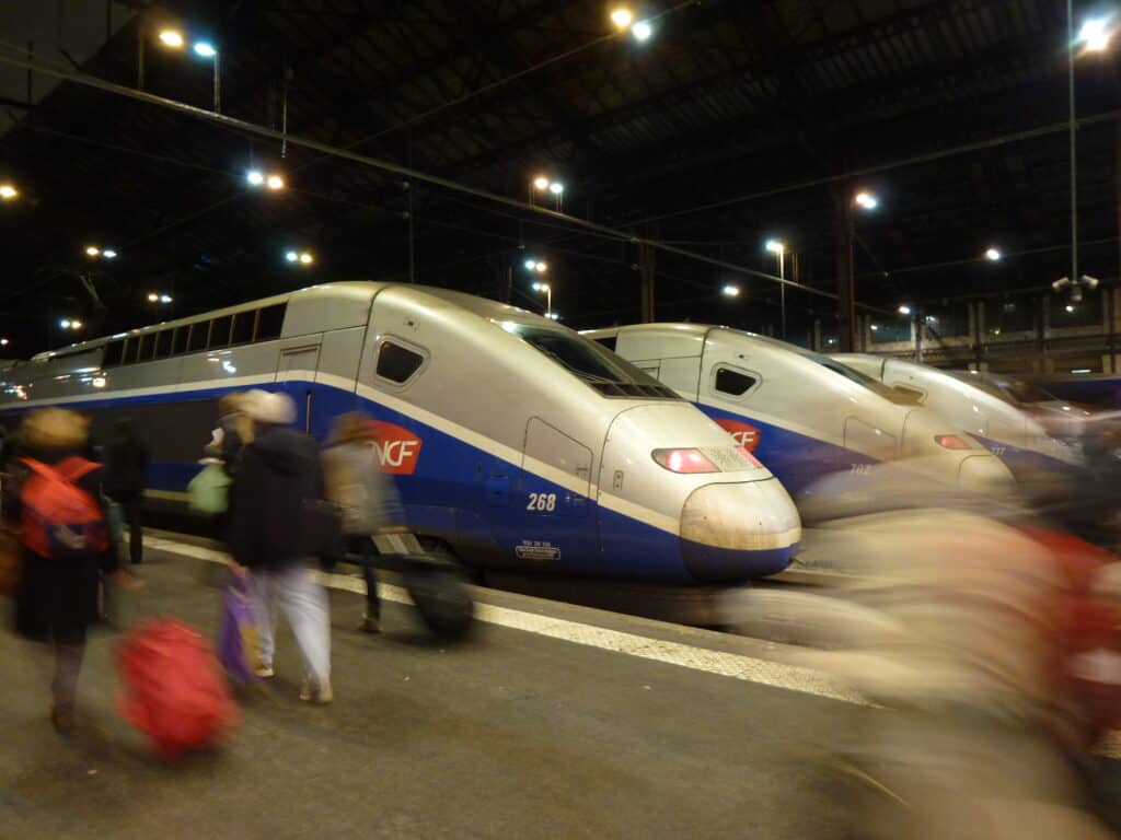 Our TGV to Lyon