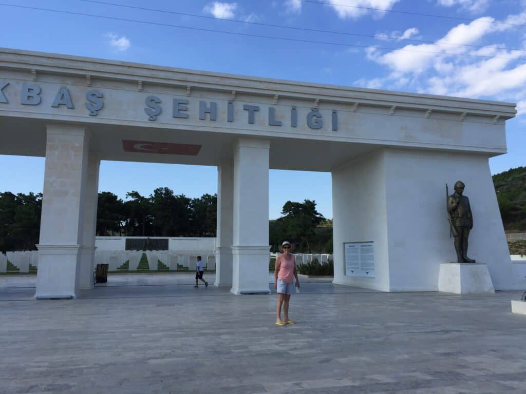 Turkish War Memorial at Gelibolu