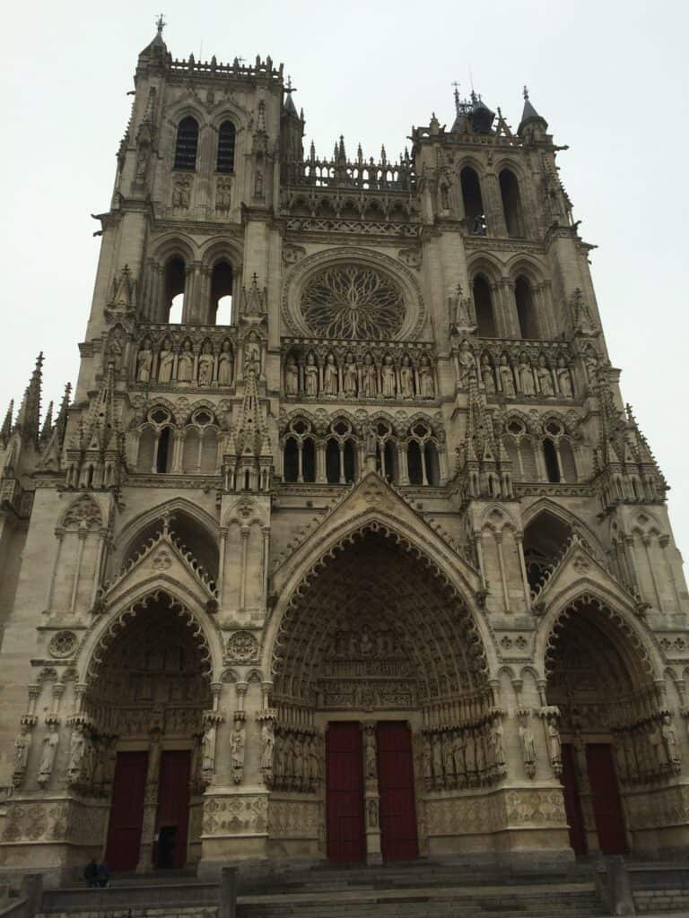 Amiens Cathedral the largest in Europe so we are told. Massive but very cold.